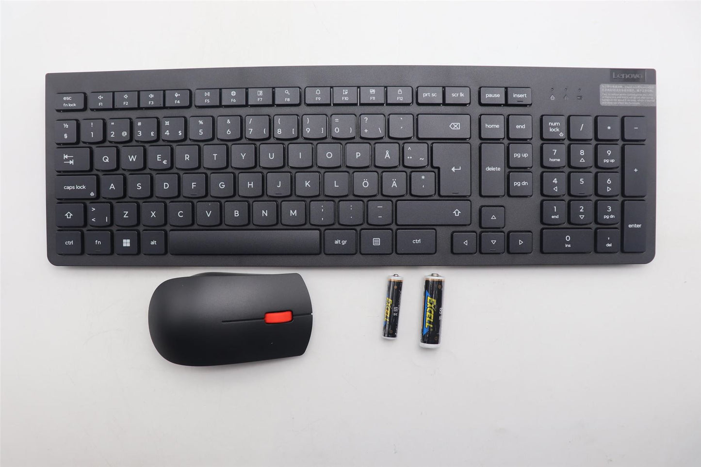 Lenovo KYB_MOUSE G-T Eos3 2.4G KM BLK SV_FI 5KM0U87815