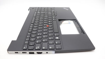 Lenovo ThinkPad E16 Gen 1 Keyboard Palmrest Top Cover Italian Black 5M11L64983