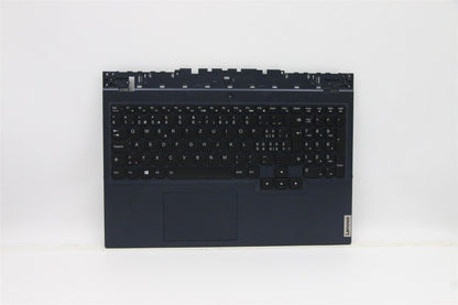 Lenovo 5 15ACH6H 5 15ACH6A Palmrest Cover Touchpad Keyboard Blue 5CB1C74859