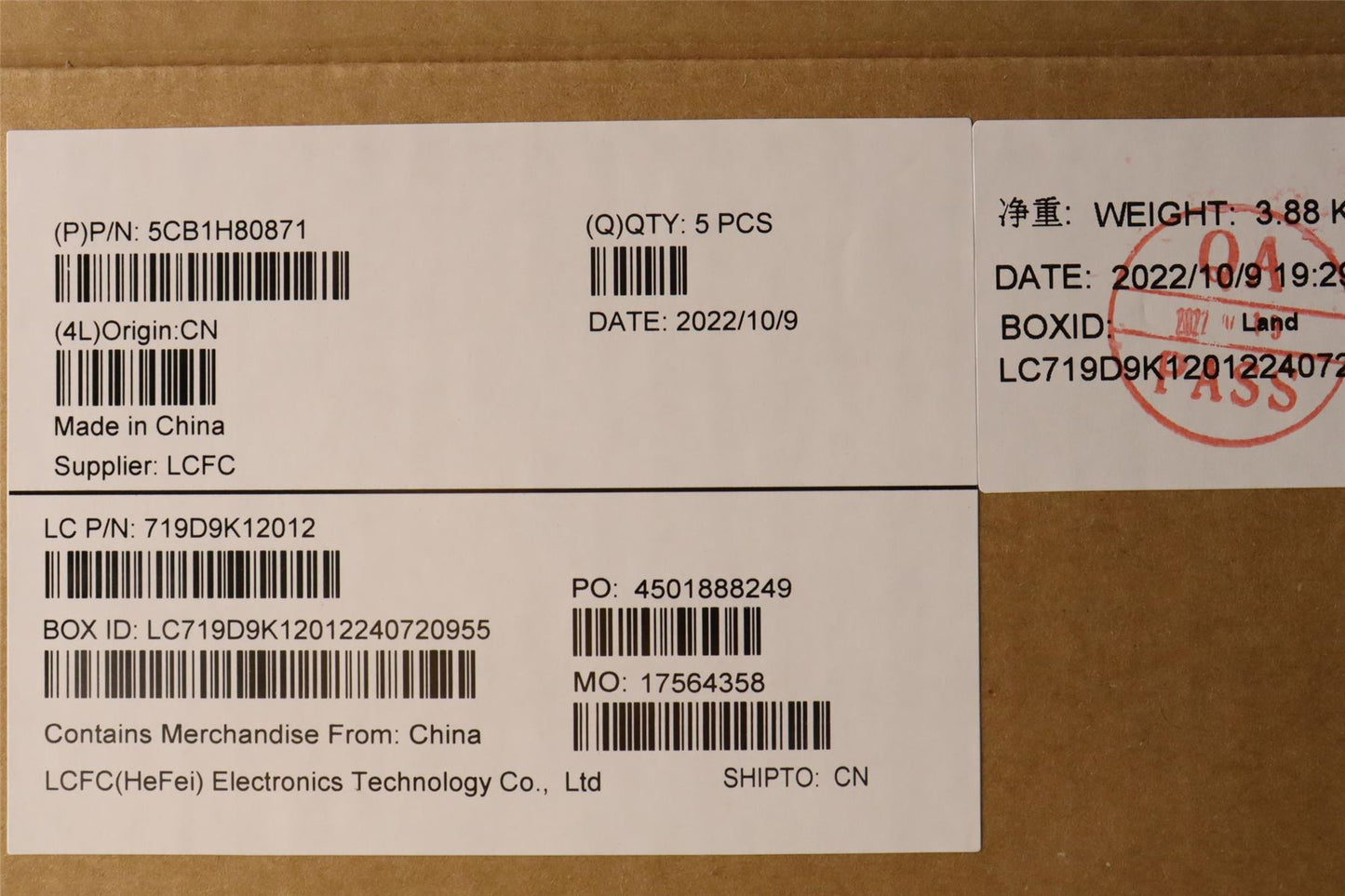 Lenovo IdeaPad 3 17IAU7 3 17ABA7 Palmrest Cover Touchpad Keyboard 5CB1H80871