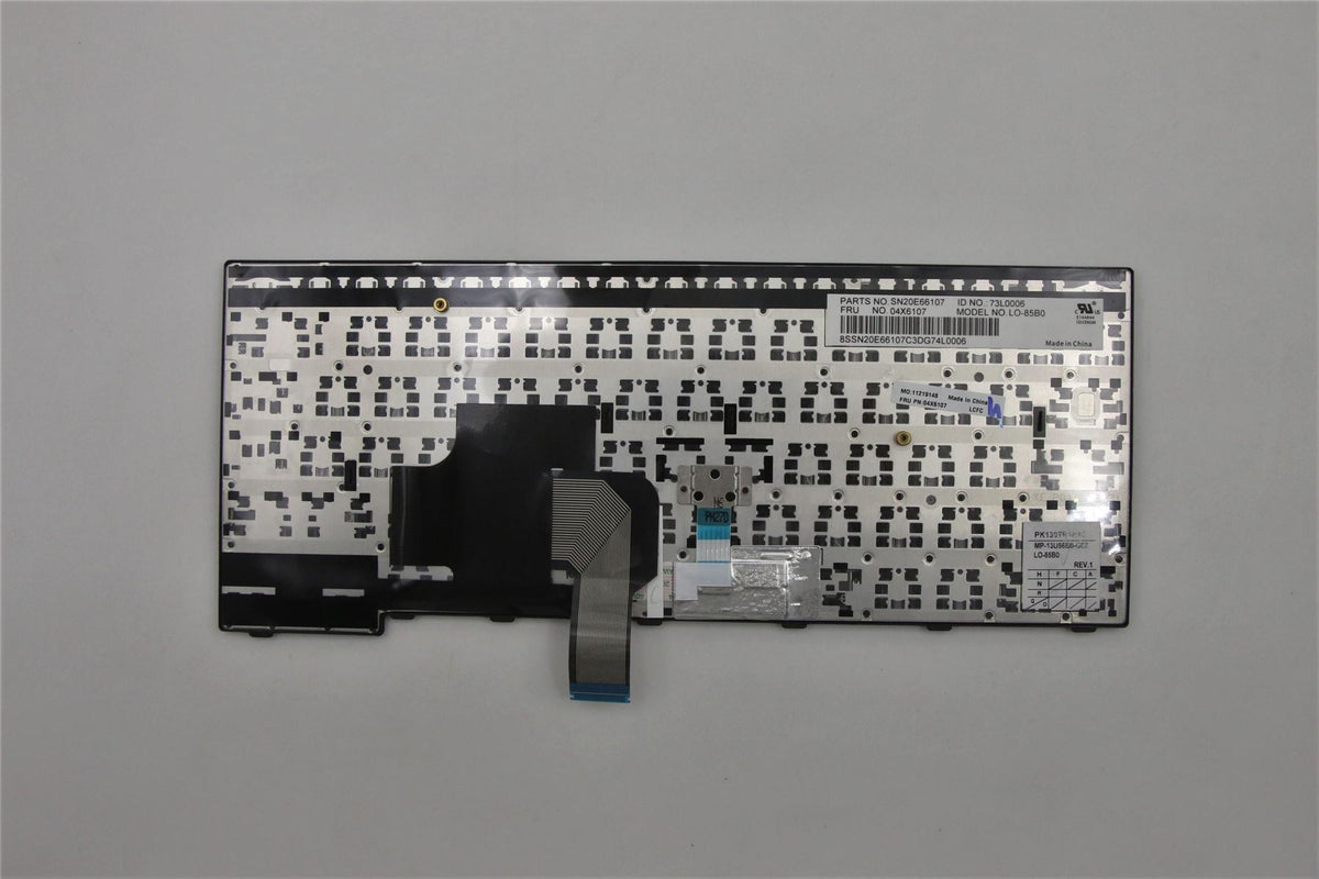 Genuine Lenovo ThinkPad E450 E450c E455 E460 E465 Keyboard Belgian Black 04X6107