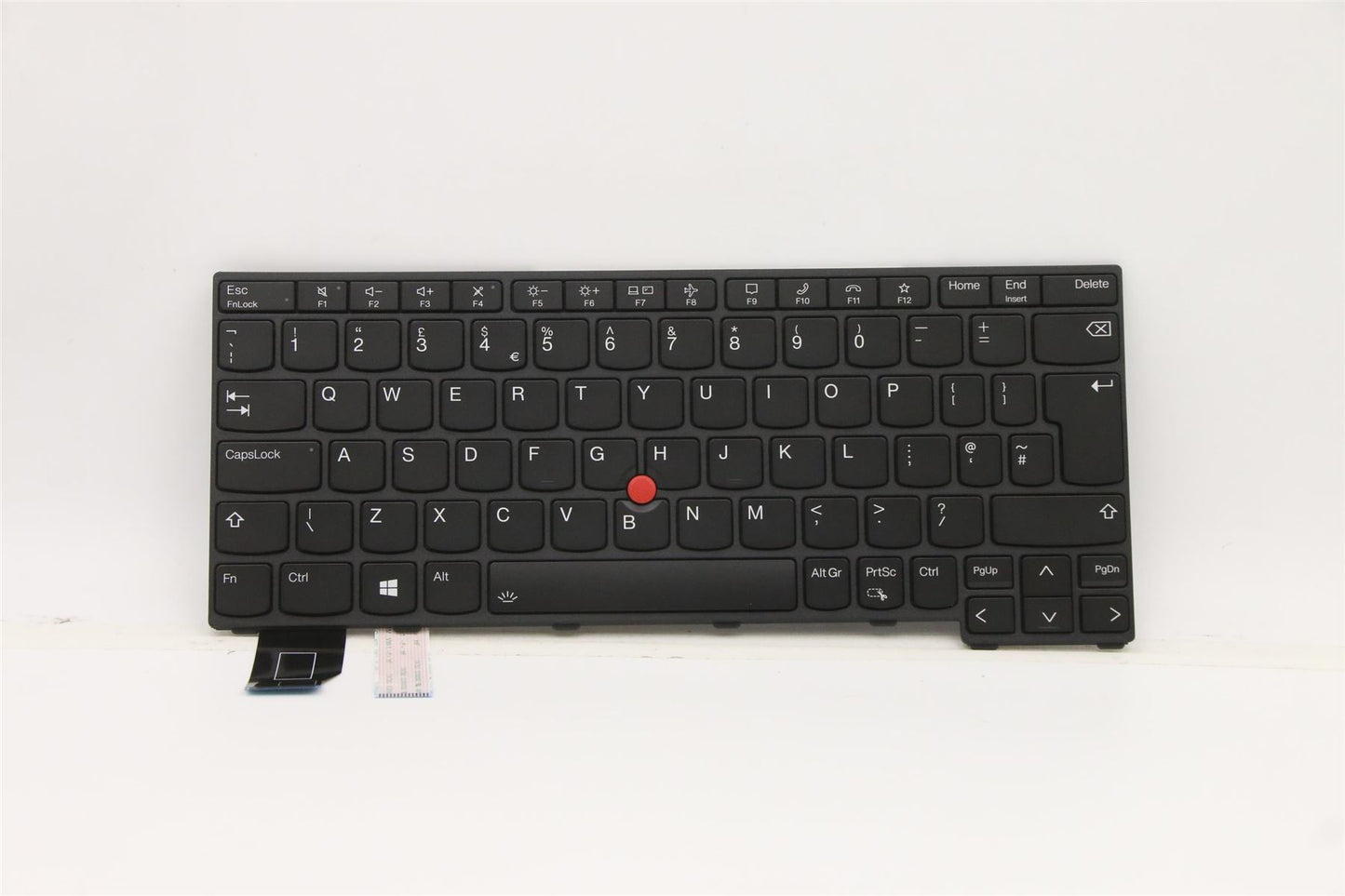 Lenovo ThinkPad X13 2 Keyboard UK Black Backlit 5N21A21758