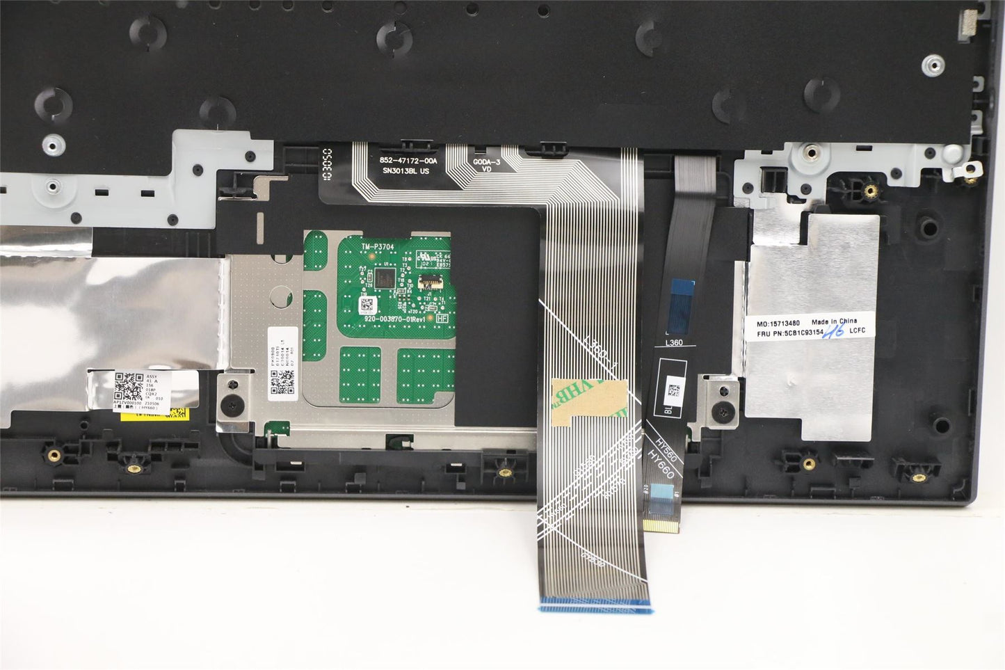 Lenovo Upper Case ASM_TC L82JS SGw/RGBWRF 5CB1C93154