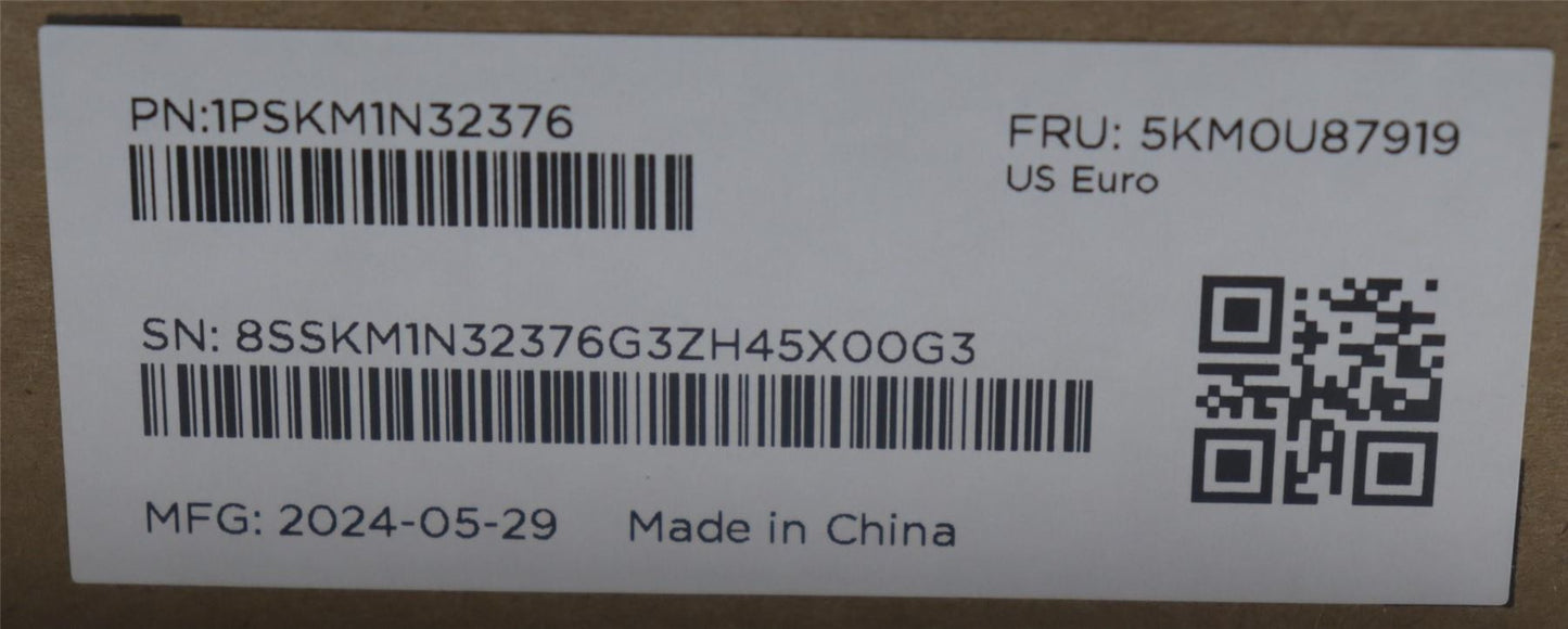 Lenovo KYB_MOUSE G-T Eos3 2.4G KM CLD US_EU 5KM0U87919