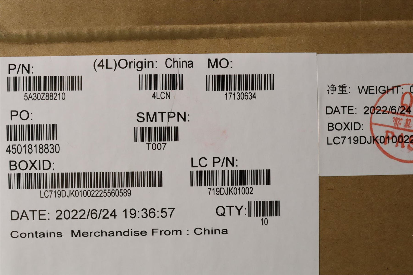 Lenovo ThinkPad T14 Gen 4 P14s Gen 4 Wi-Fi Wifi Wireless Antenna 5A30Z88210
