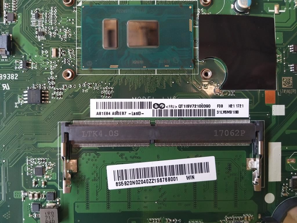 Lenovo V310-15IKB Motherboard Mainboard DIS Intel i5-7200U 4GB 5B20N02040