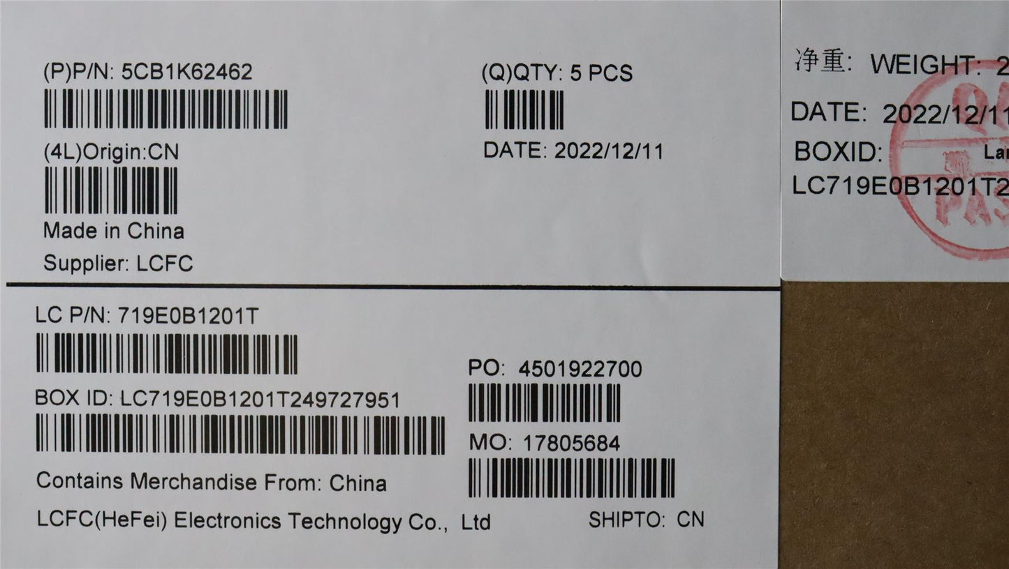 Lenovo Upper Case ASM_CZE/SLK L83B1 OAT 5CB1K62462