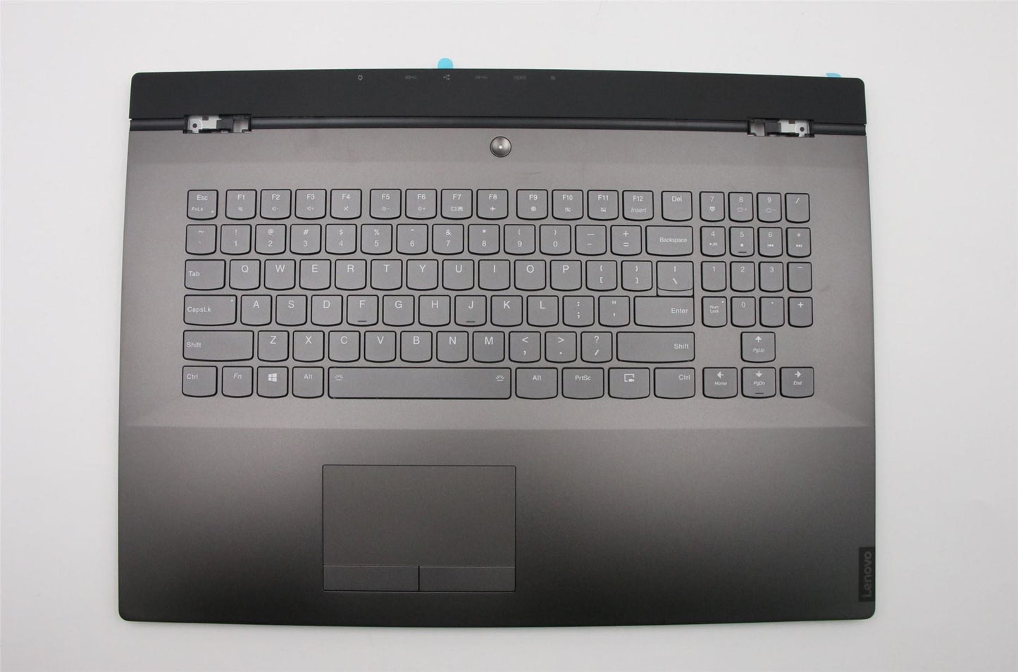 Lenovo Legion Y740 17ICHg Palmrest Cover Touchpad Keyboard US Black 5CB0S16455