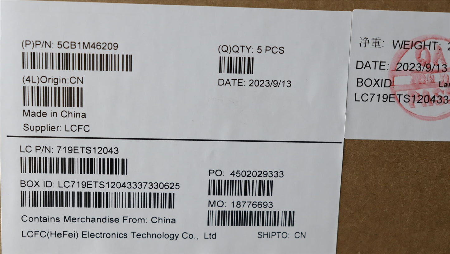 Lenovo IdeaPad 3 14IAH8 Palmrest Cover Touchpad Keyboard US Europe 5CB1M46209