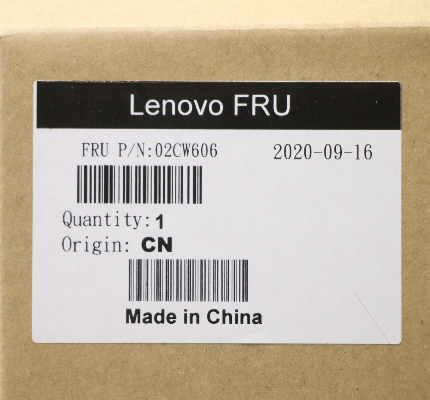 Lenovo HEATSINK AVC IntelCFL 24 35+25W A540 Dis 02CW606