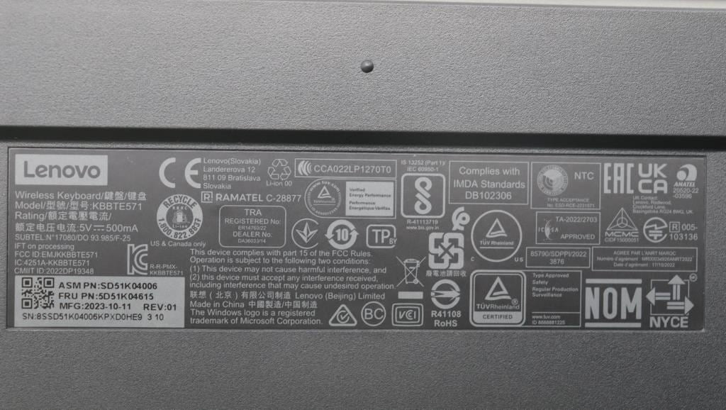 Lenovo Slim KB II-Romanian 5D51K04615