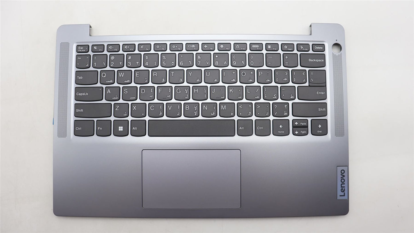Lenovo IdeaPad 3 14IAN8 Palmrest Cover Touchpad Keyboard Arabic 5CB1K78328