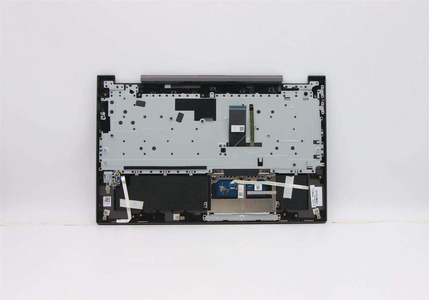Lenovo C740 15IML Palmrest Cover Touchpad Keyboard Belgian Iron Grey 5CB0U43817