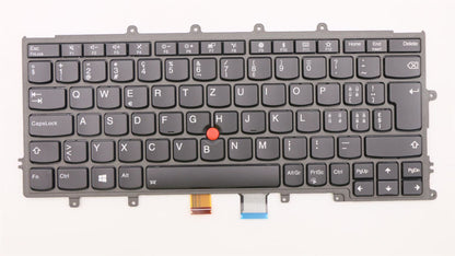 Lenovo ThinkPad X270 A275 Keyboard Swiss Black Backlit 01EP012
