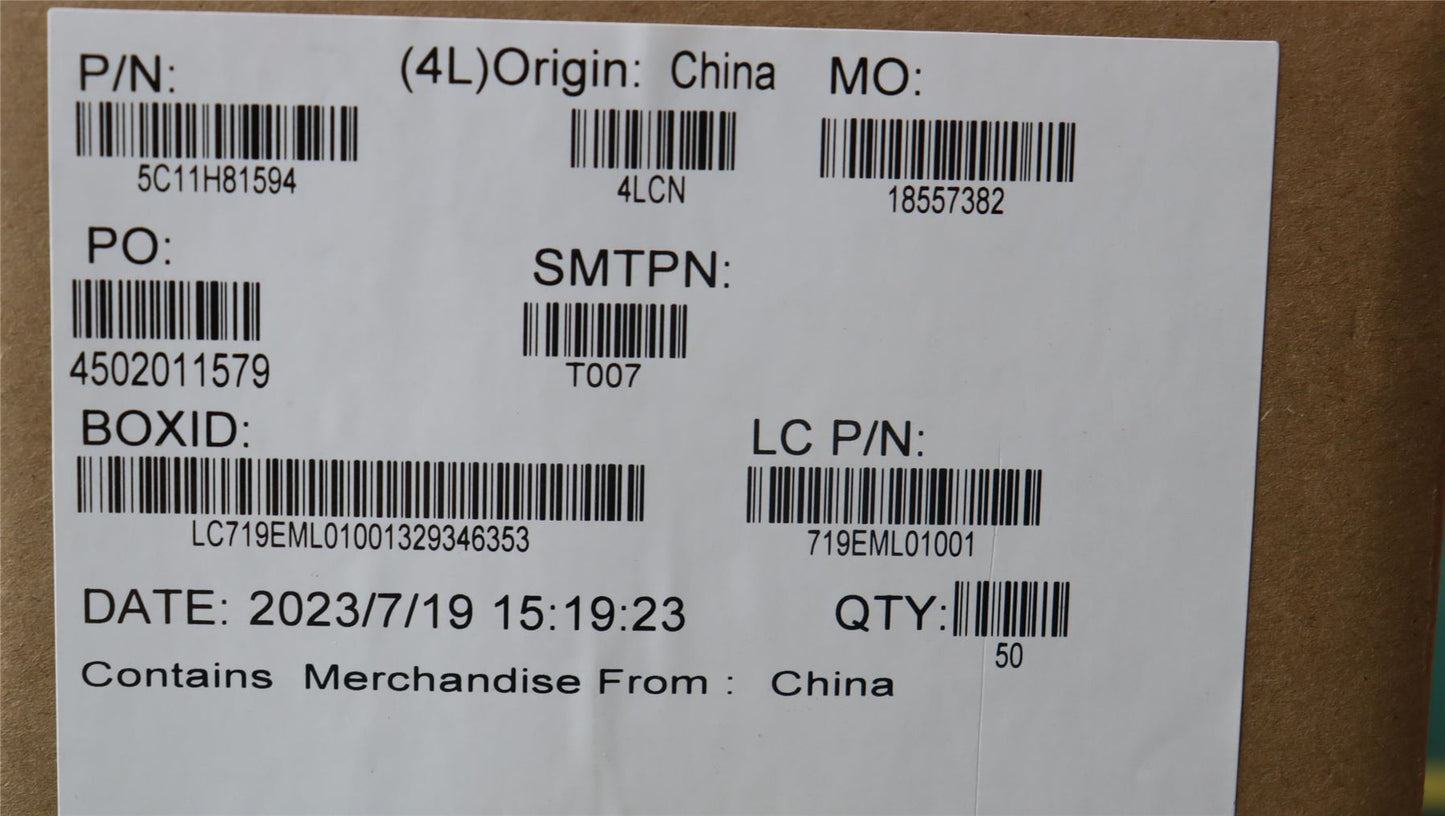 Lenovo ThinkPad P16v Gen 1 Smart Card Reader Board Cable 5C11H81594