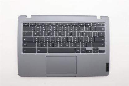 Lenovo 14e Gen3 Keyboard Palmrest Top Cover Hebrew Black 5M11H61820
