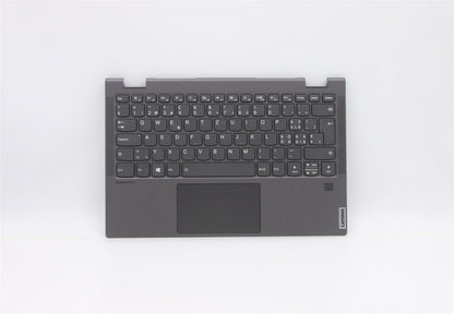 Lenovo Yoga C640-13IML LTE Palmrest Cover Touchpad Keyboard Swiss 5CB0W43810