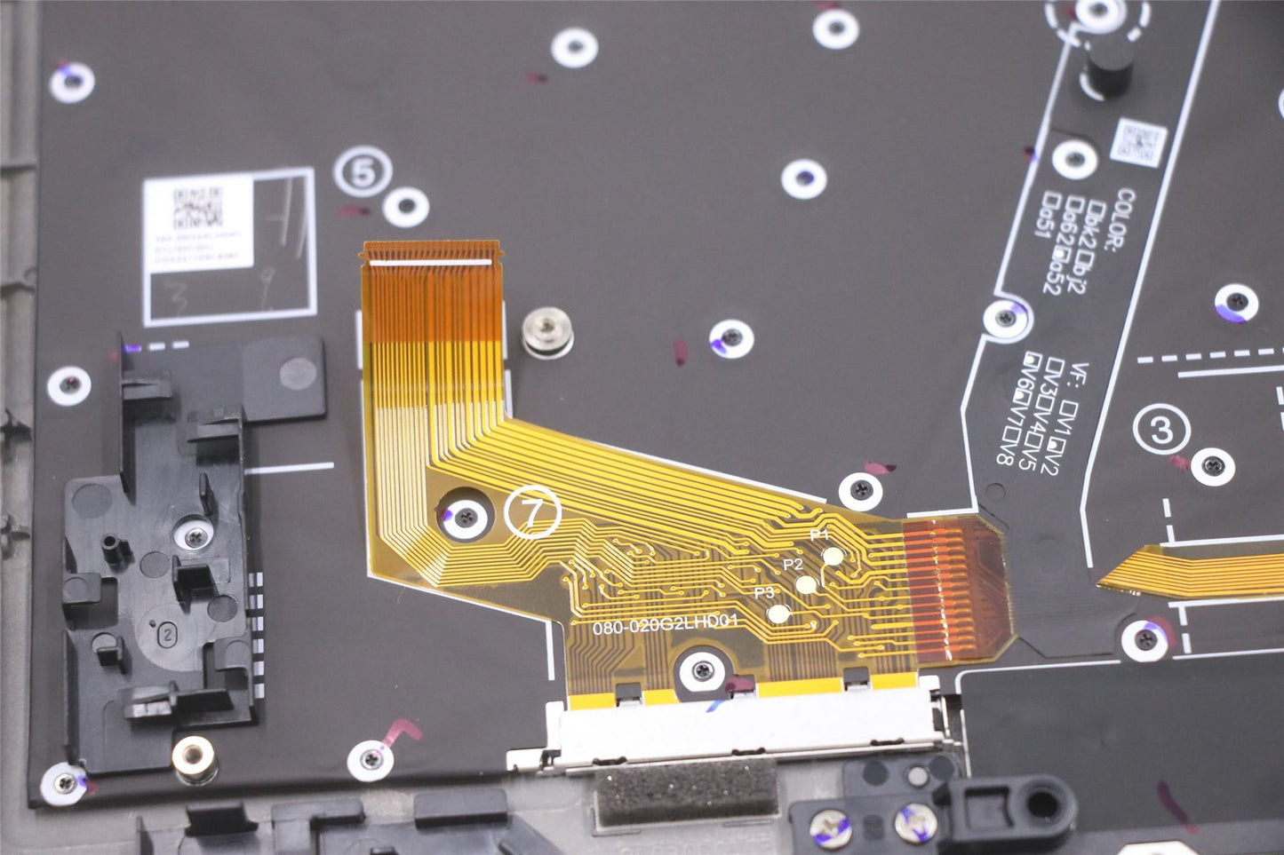 Lenovo ThinkPad X1 9th Gen Keyboard Palmrest Top Cover Korean Backlit 5M11C53248