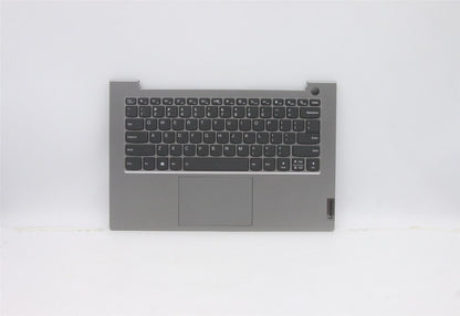 Lenovo ThinkBook 14 G2 ITL Palmrest Cover Touchpad Keyboard US Grey 5CB1B33742