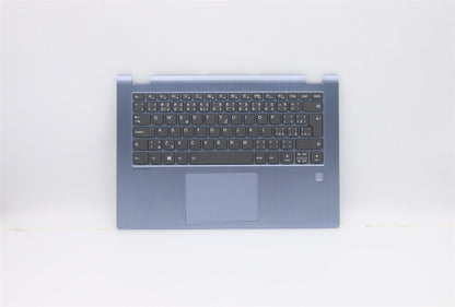 Lenovo Yoga 530-14IKB Keyboard Palmrest Top Cover Czech Blue 5CB0R08848