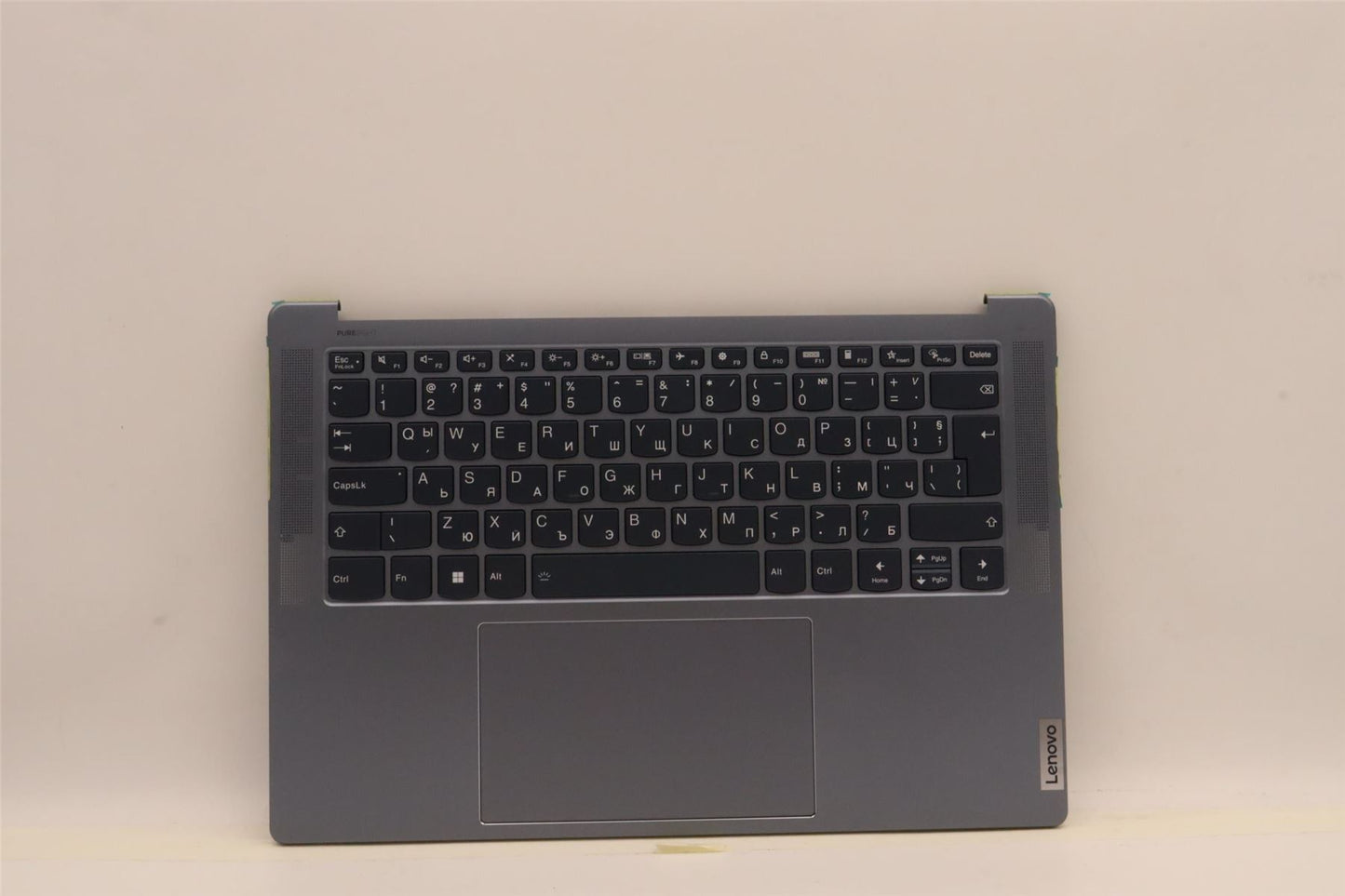 Lenovo Yoga 7 14IAH7 Palmrest Cover Touchpad Keyboard Bulgarian 5CB1J23778