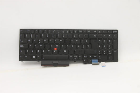 Lenovo ThinkPad P15v 3 Keyboard Spanish Black Backlit 5N20X22925