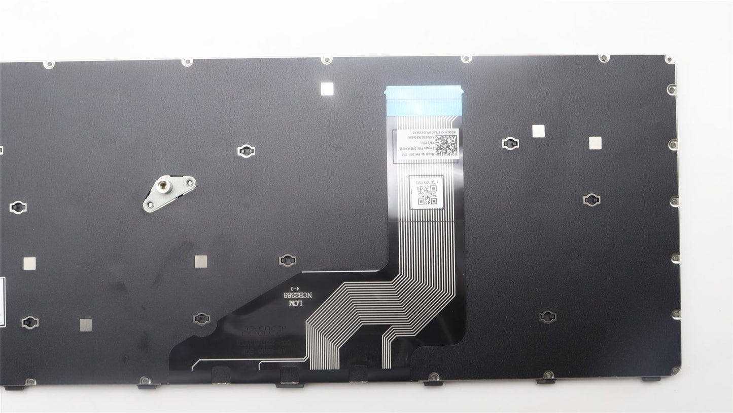 Lenovo 100e Gen4 Keyboard Spanish Grey Backlit 5N21L43943