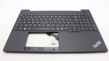 Lenovo ThinkPad E16 Gen 1 Keyboard Palmrest Top Cover French Black 5M11H94766