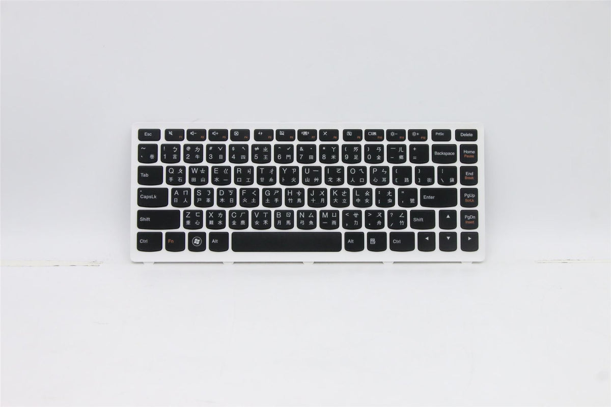 Lenovo CCYT3E1TC84keyBLKKeyWhiteF KBD Keyboard 25205055
