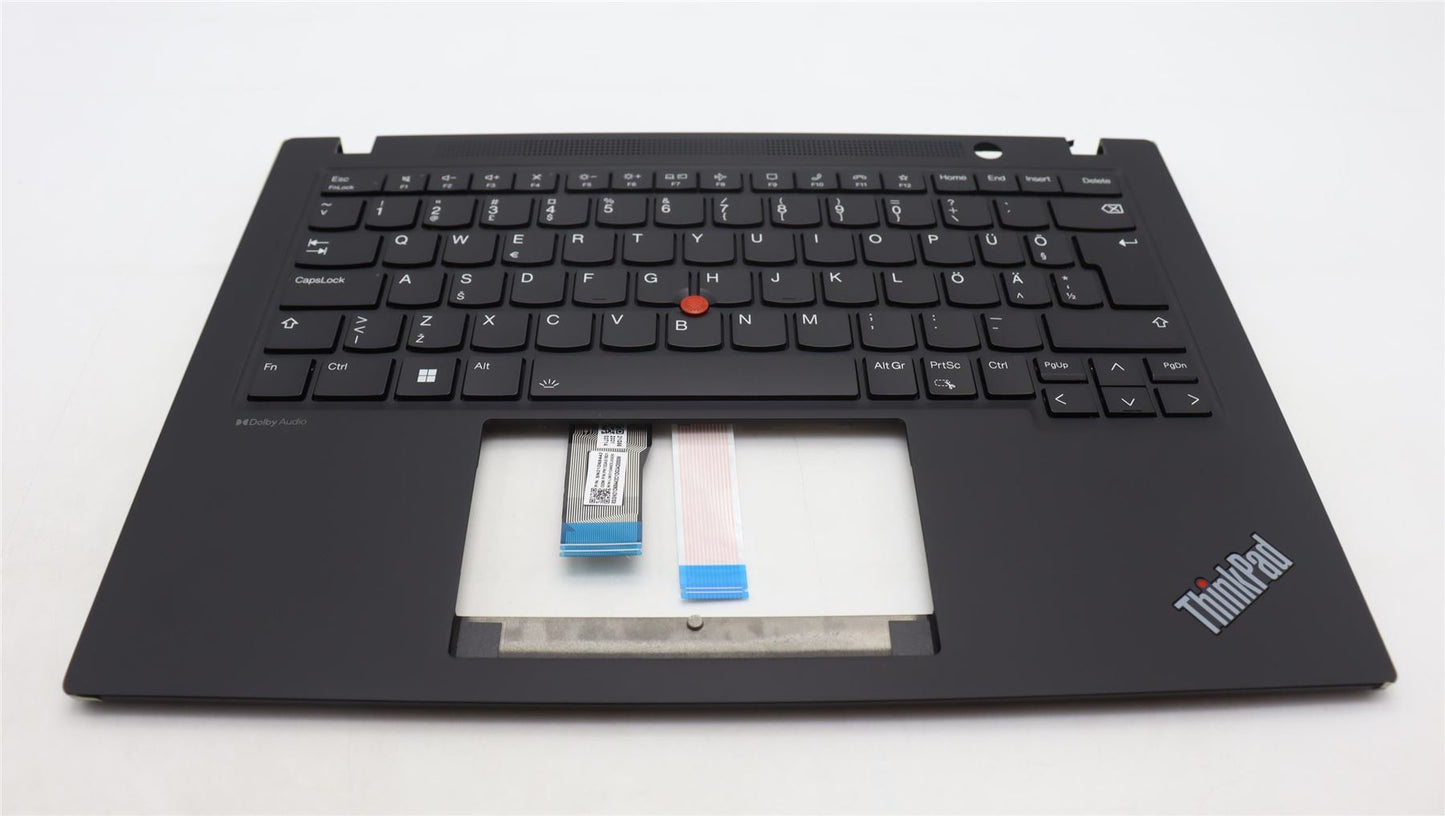 Lenovo ThinkPad T14s Gen 4 Keyboard Palmrest Top Cover Estonian Black 5M11L59317