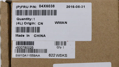 Lenovo Wireless,WWAN,SIE,7355 M.2 3FF 04X6038