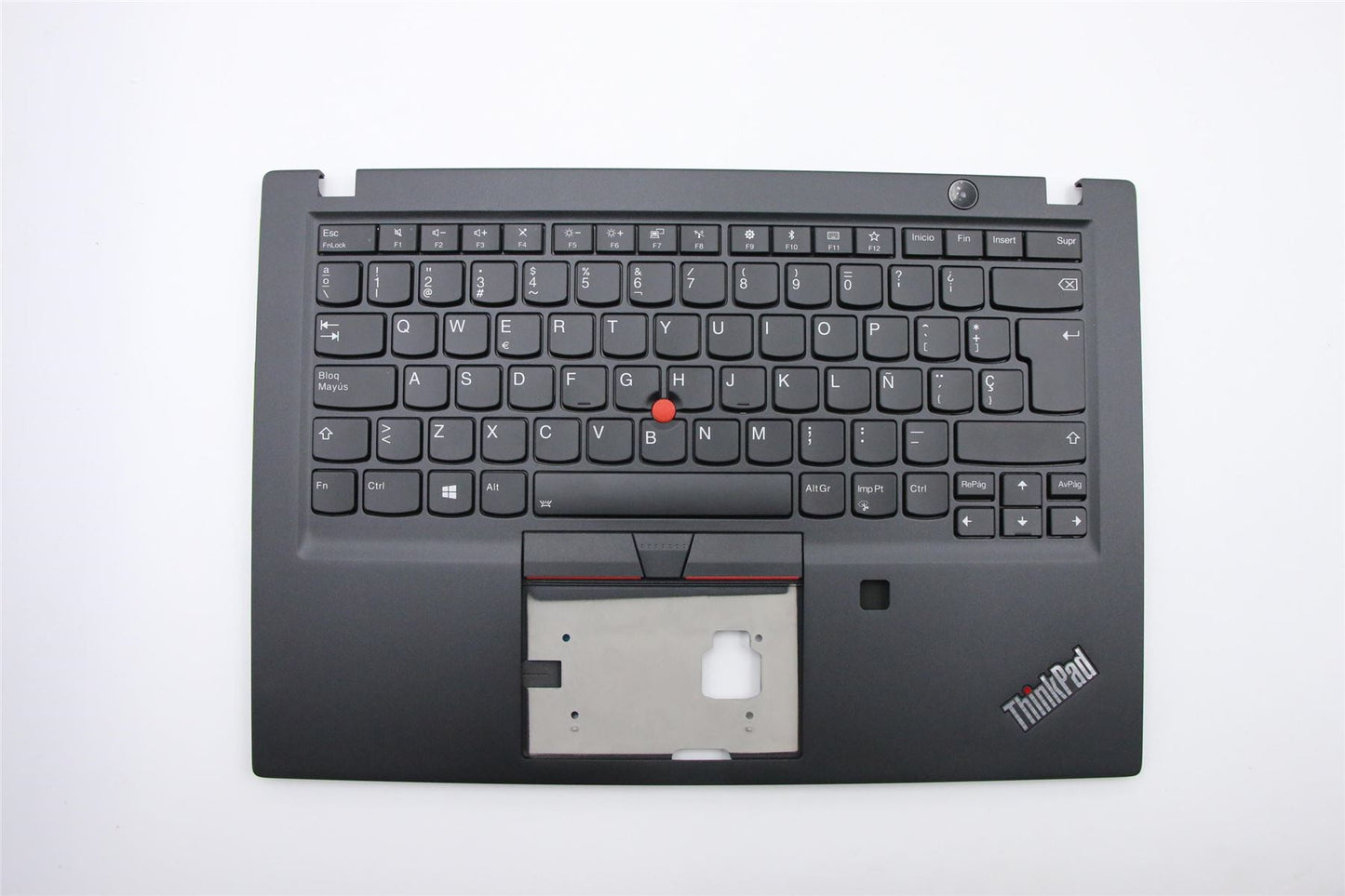 Lenovo ThinkPad T495s Keyboard Palmrest Top Cover Spanish Black 5M11A08554