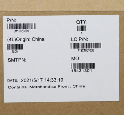 Lenovo Carbon X1 9th LCD Screen Display Assembly 5M11C53209