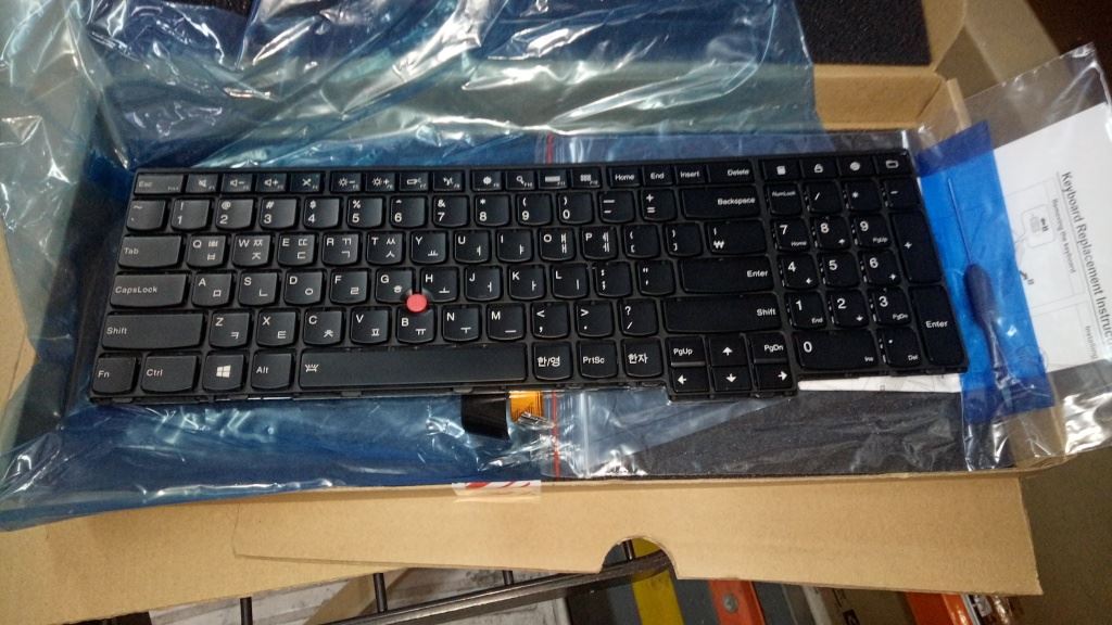 Lenovo CS13KM, KR, CHY, Backlit Korean Keyboard 04Y2419