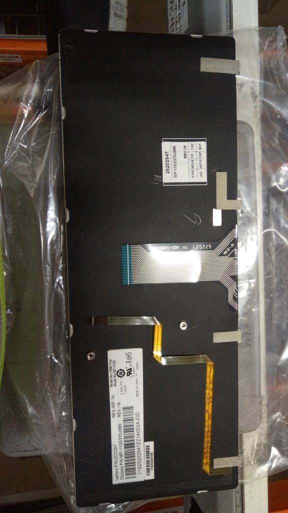 Lenovo CCYT2B8THA84KeyBacklightKBD Keyboard 25202947