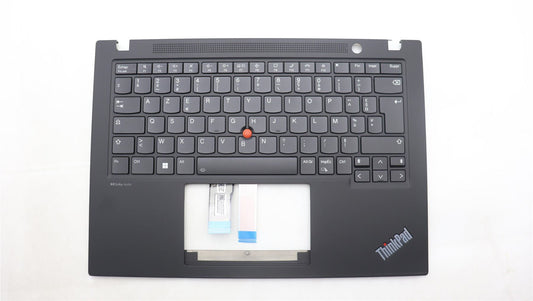 Lenovo ThinkPad T14s Gen 4 Palmrest Cover Keyboard French Black 5M11L59473