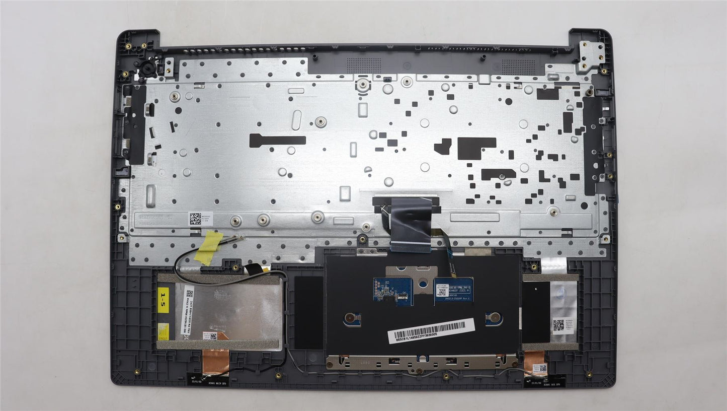 Lenovo IdeaPad 3 16ABR8 Palmrest Cover Touchpad Keyboard Belgian 5CB1L14959