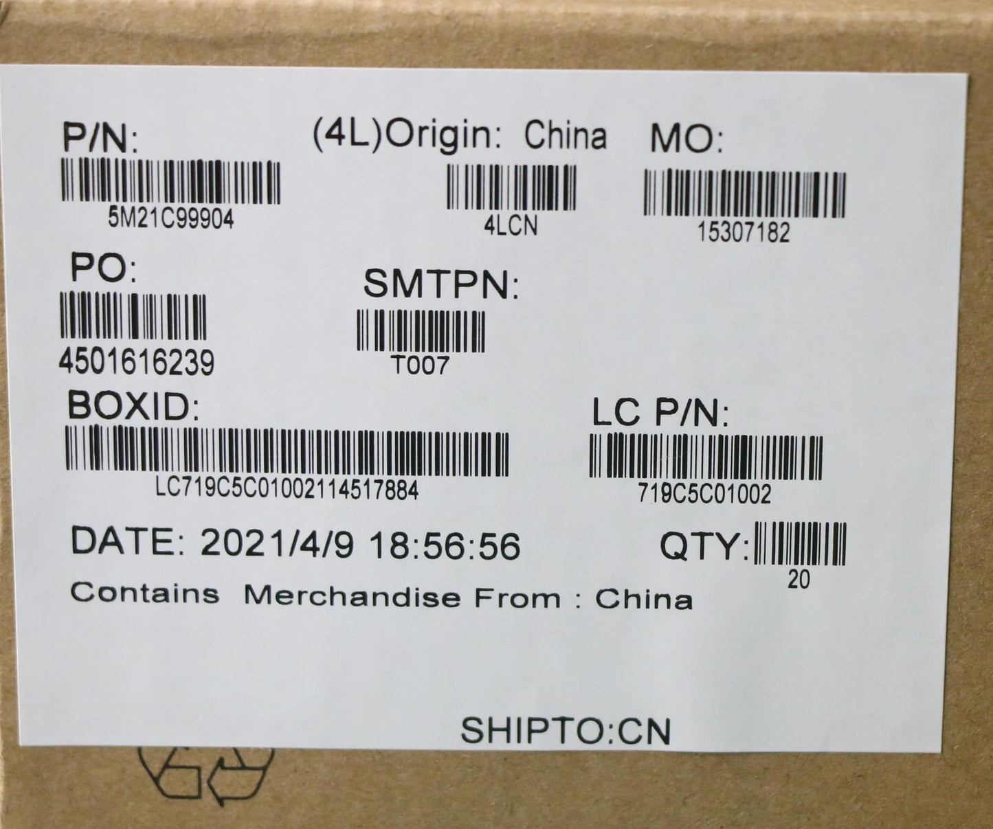 Lenovo MECHANICAL CABLE GUIDE,MIMO,WWAN 5M21C99904