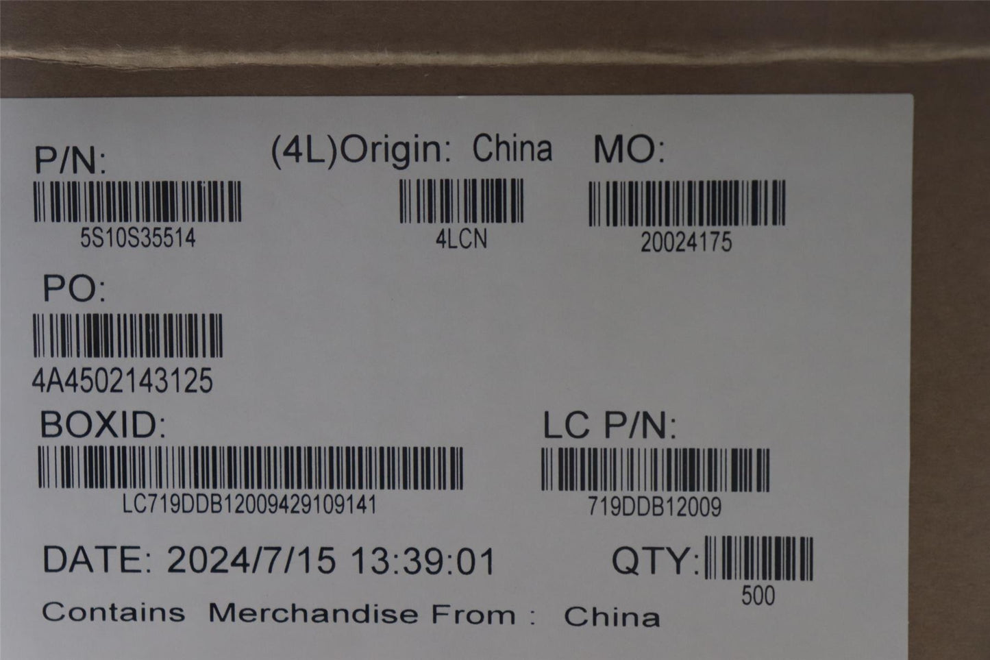 Lenovo 5S10S35514 ScrewL82QE2D7.5LK3.5D0.3TNL*PVD