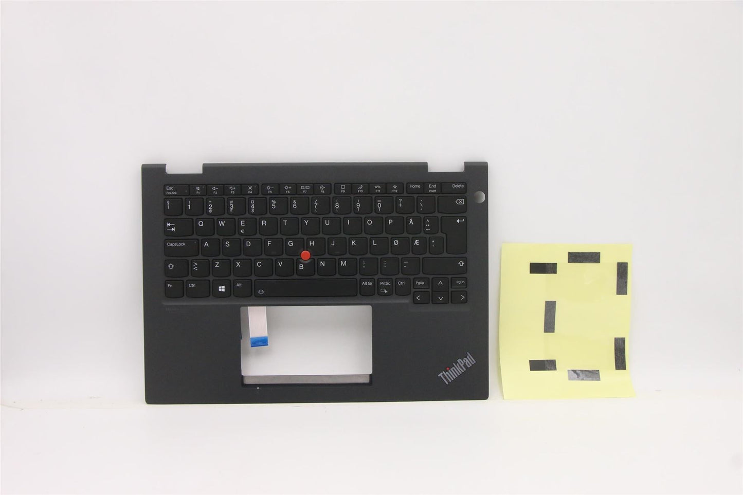 Lenovo ThinkPad X13 Gen 2 X13 Gen 3 Palmrest Cover Keyboard Nordic 5M11C18646