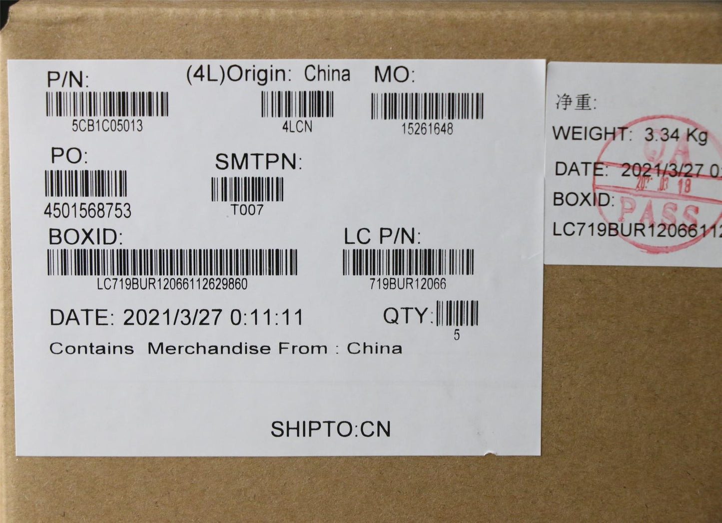 Lenovo Upper Case ASM_TR L81X7 NFPPGYDIS 5CB1C05013