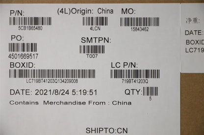 Lenovo Upper Case ASM_SWS L82H8FPAGBL 5CB1B65480