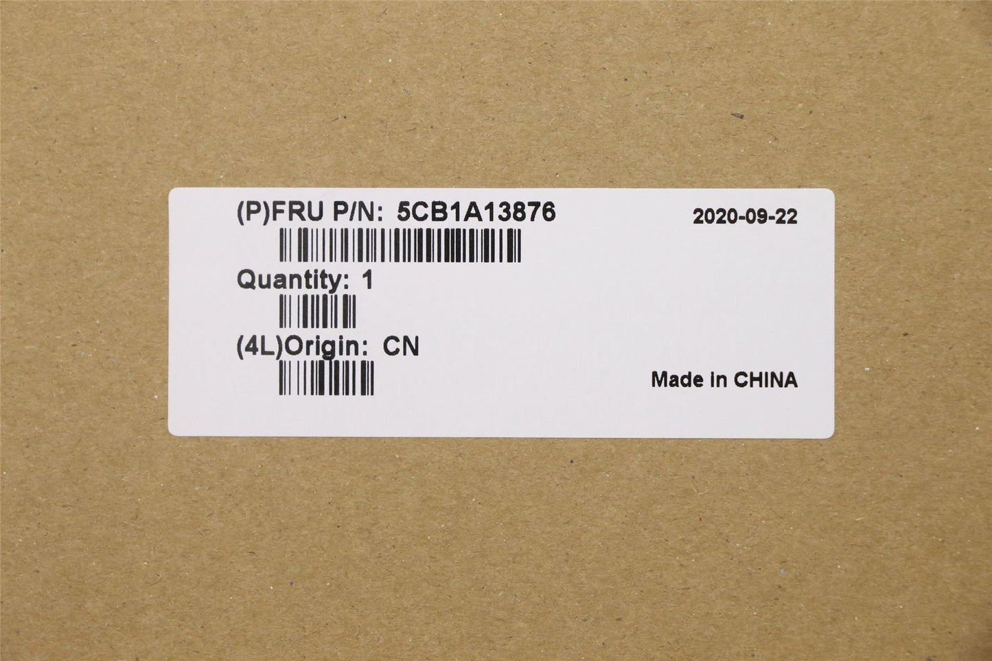 Lenovo Upper C81YM PL_SIL NFP BLKB_FRE 5CB1A13876