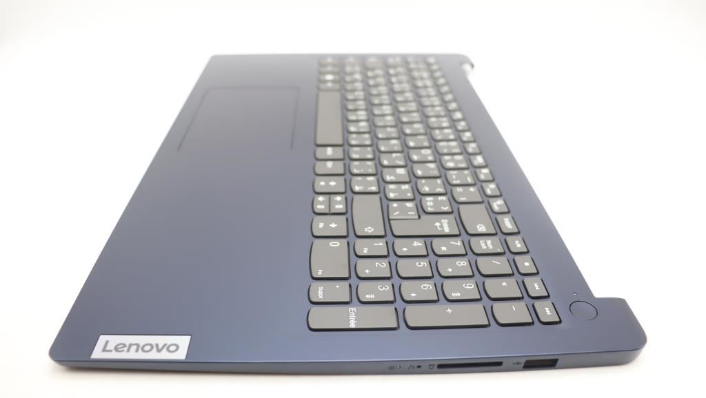 Lenovo IdeaPad 1 15IAU7 Palmrest Cover Touchpad Keyboard Abyss Blue 5CB1H92056