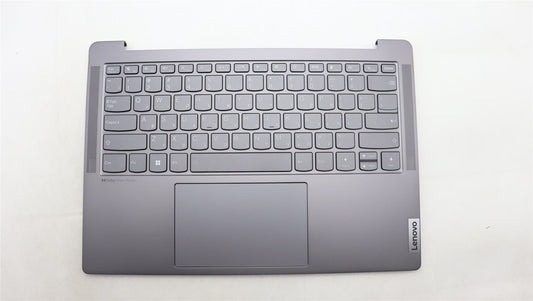 Lenovo Yoga 6 14IRH8 Palmrest Cover Touchpad Keyboard Hebrew 5CB1L88128