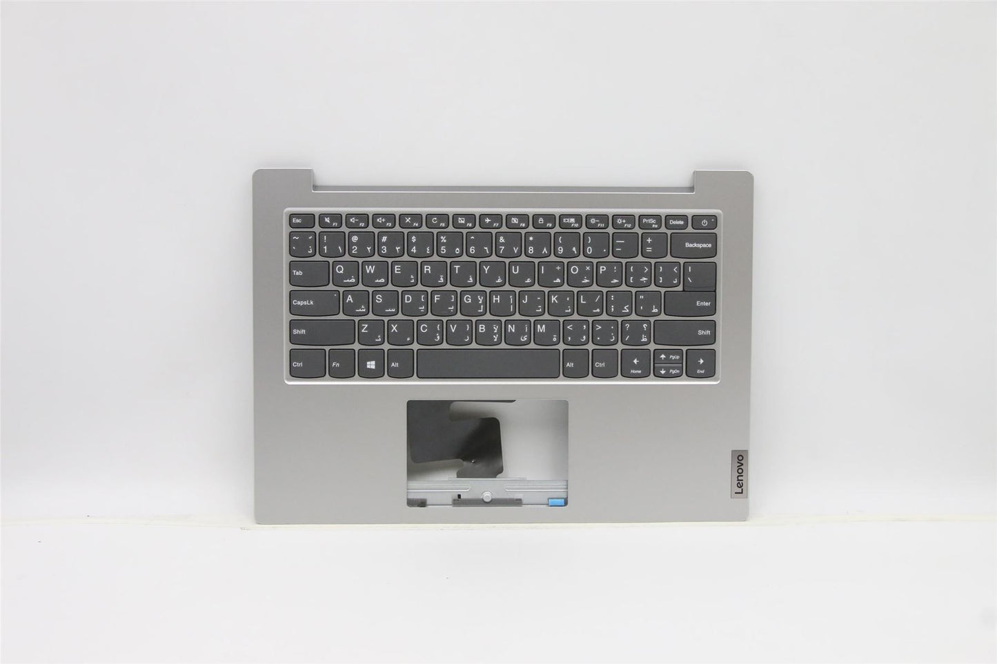 Lenovo IdeaPad 1-14ADA05 Keyboard Palmrest Top Cover Arabic Grey 5CB0Z56743