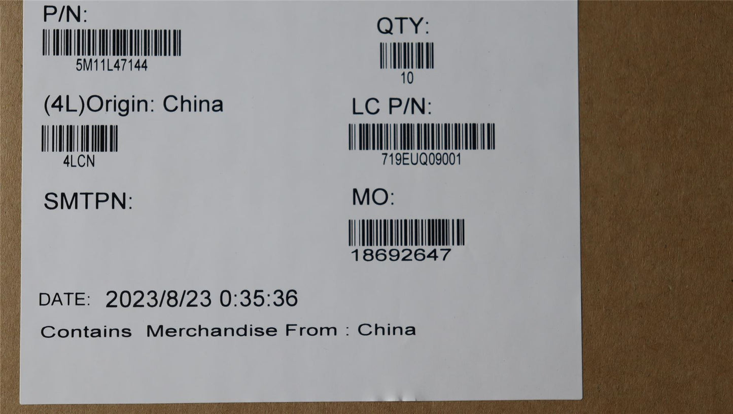Lenovo SE10_WT_rear_cover_ASSY 5M11L47144
