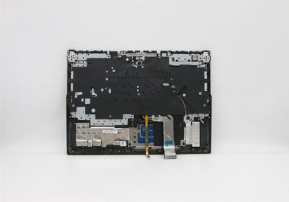Lenovo 5 16ACH6H Palmrest Cover Touchpad Keyboard German Slate Grey 5CB1C14891