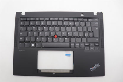 Lenovo ThinkPad X13 Gen 4 Keyboard Palmrest Top Cover Italian Black 5M11H94525