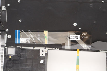 Lenovo IdeaPad 5 14IAU7 Keyboard Palmrest Top Cover Hebrew Cloud Grey 5CB1H79959